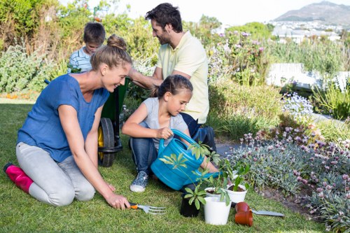 Accessible landscaping in Cricklewood webpage illustration