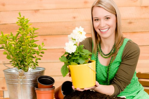 Local transfer station handling sorted garden and inert waste from Cricklewood landscaping